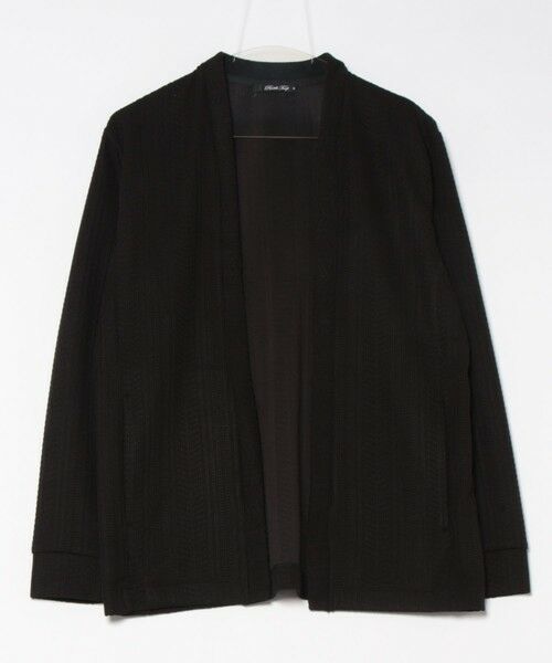 MEN'S BIGI / メンズビギ ニット・セーター | ジャガードボタンレスカーデガン | 詳細10