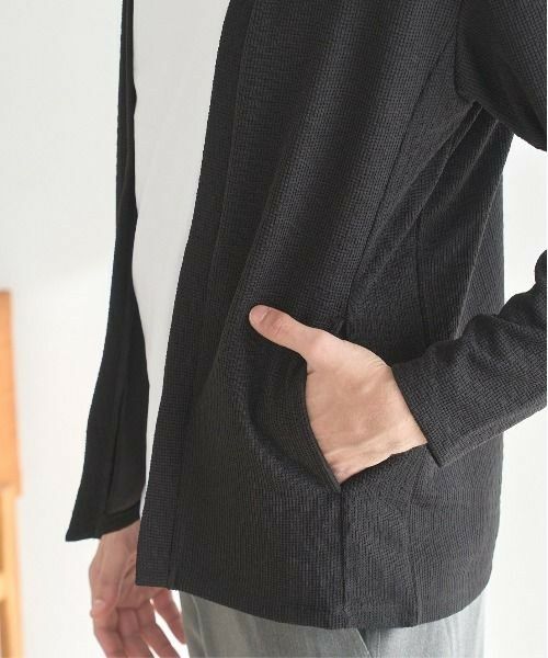 MEN'S BIGI / メンズビギ ニット・セーター | ジャガードボタンレスカーデガン | 詳細8