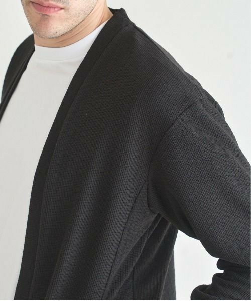 MEN'S BIGI / メンズビギ ニット・セーター | ジャガードボタンレスカーデガン | 詳細9