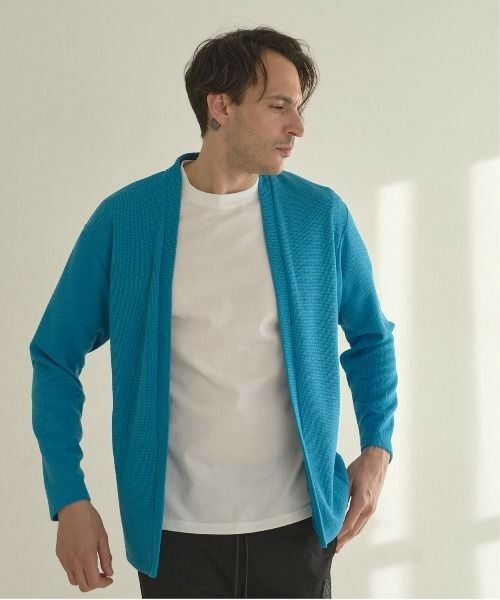 MEN'S BIGI / メンズビギ ニット・セーター | ジャガードボタンレスカーデガン | 詳細14