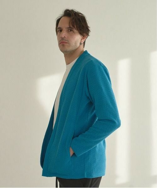 MEN'S BIGI / メンズビギ ニット・セーター | ジャガードボタンレスカーデガン | 詳細15
