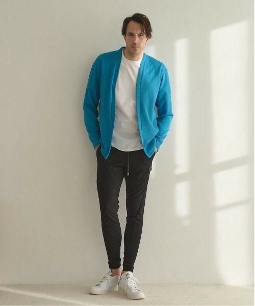 MEN'S BIGI / メンズビギ ニット・セーター | ジャガードボタンレスカーデガン | 詳細11