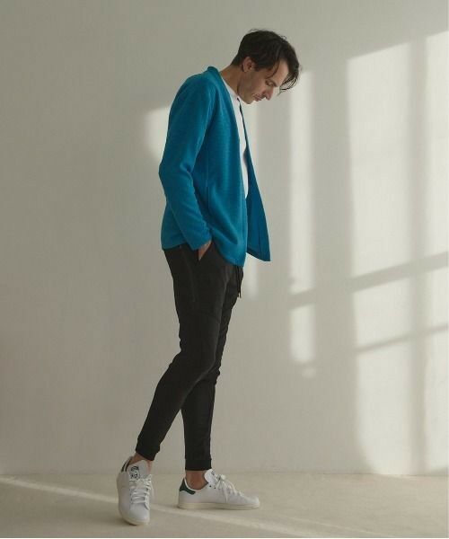 MEN'S BIGI / メンズビギ ニット・セーター | ジャガードボタンレスカーデガン | 詳細12