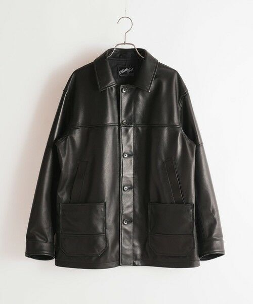 MEN'S BIGI / メンズビギ ブルゾン | ラムネイキッドカバーオール | 詳細1