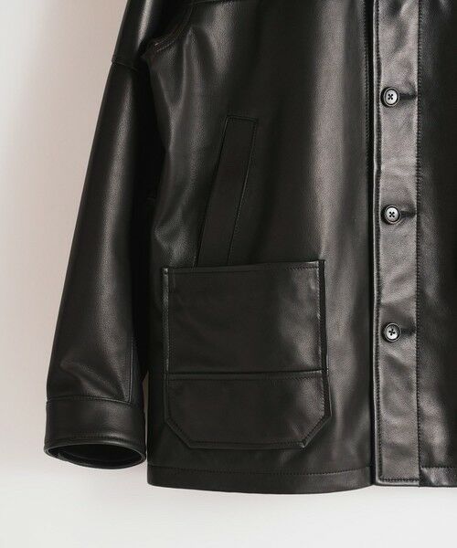 MEN'S BIGI / メンズビギ ブルゾン | ラムネイキッドカバーオール | 詳細4