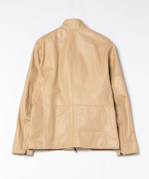 MEN'S BIGI / メンズビギ ブルゾン | ラムベジタブル/ラムネイキッドレザースタンドジップブルゾン | 詳細8