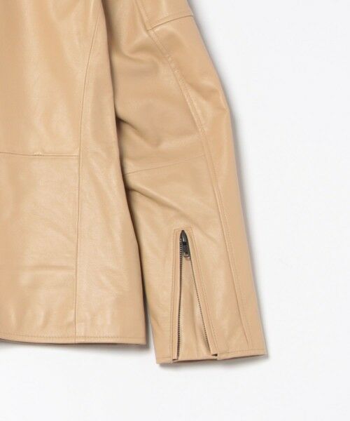 MEN'S BIGI / メンズビギ ブルゾン | ラムベジタブル/ラムネイキッドレザースタンドジップブルゾン | 詳細10