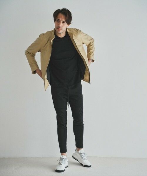 MEN'S BIGI / メンズビギ ブルゾン | ラムベジタブル/ラムネイキッドレザースタンドジップブルゾン | 詳細5