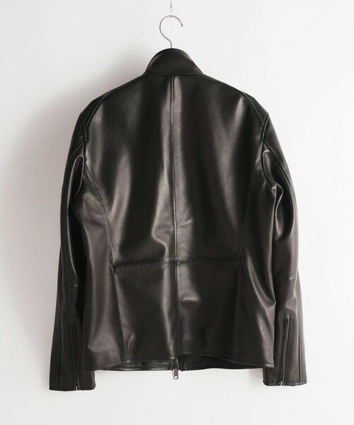 MEN'S BIGI / メンズビギ ブルゾン | ラムベジタブル/ラムネイキッドレザースタンドジップブルゾン | 詳細13