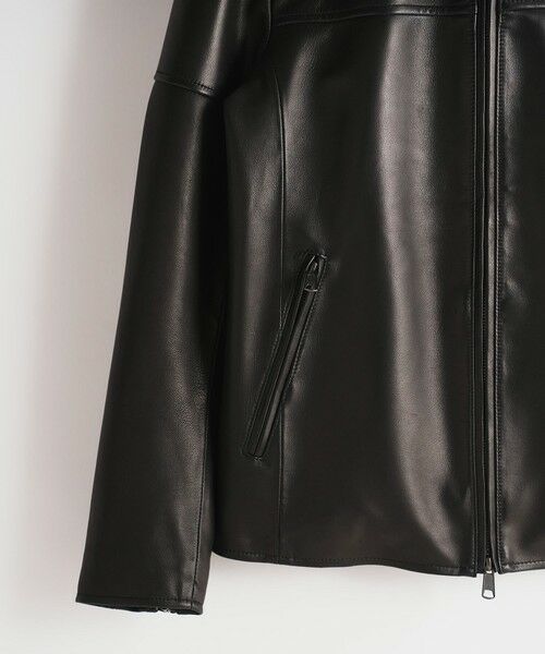 MEN'S BIGI / メンズビギ ブルゾン | ラムベジタブル/ラムネイキッドレザースタンドジップブルゾン | 詳細14