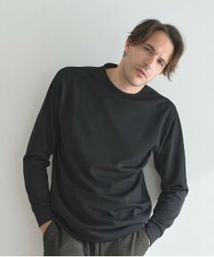 MEN'S BIGI / メンズビギ スウェット | クレイジージャガードロングスリーブTシャツ