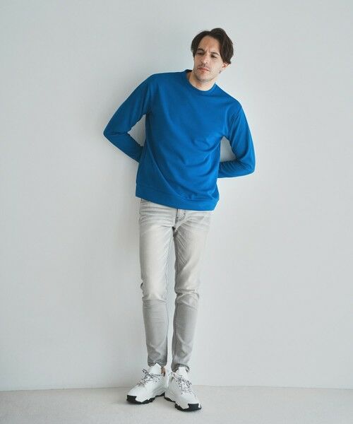 MEN'S BIGI / メンズビギ スウェット | クレイジージャガードロングスリーブTシャツ | 詳細6