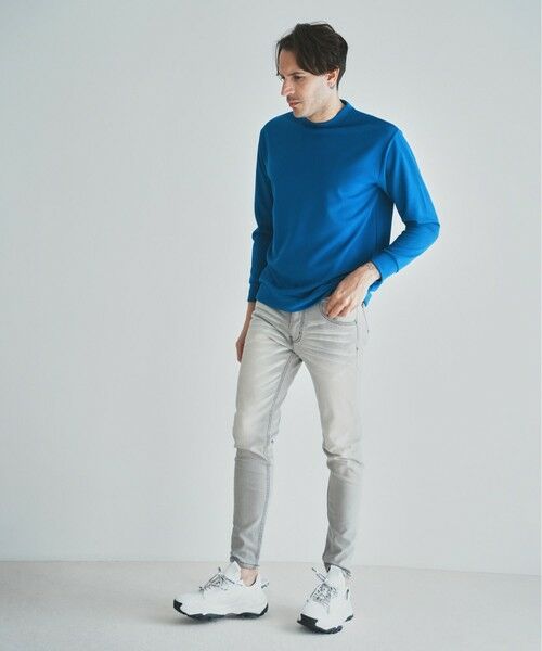 MEN'S BIGI / メンズビギ スウェット | クレイジージャガードロングスリーブTシャツ | 詳細8