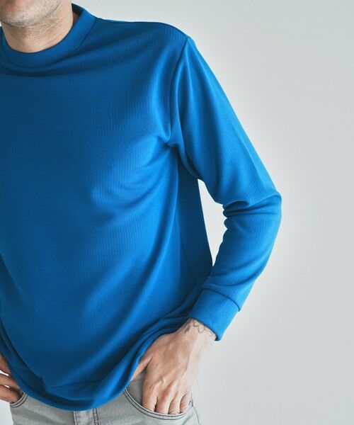 MEN'S BIGI / メンズビギ スウェット | クレイジージャガードロングスリーブTシャツ | 詳細9