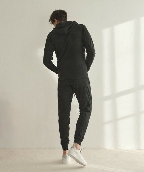 MEN'S BIGI / メンズビギ スウェット | 【1PIU1UGUALE3 RELAX/ウノピゥウノウグァーレトレ リラックス/別注/セットアップ対応/ストレッチ素材】ビックカモ ジャガード ジップアップフーディー | 詳細4