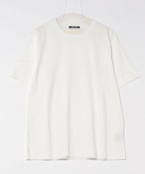 MEN'S BIGI / メンズビギ Tシャツ | シルケットスムースクルーネックT（ホワイト）