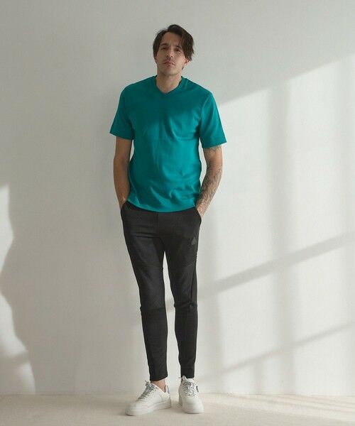 MEN'S BIGI / メンズビギ Tシャツ | シルケットスムースVネックTシャツ | 詳細2
