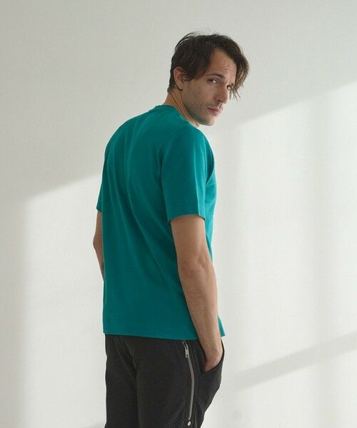 MEN'S BIGI / メンズビギ Tシャツ | シルケットスムースVネックTシャツ | 詳細3