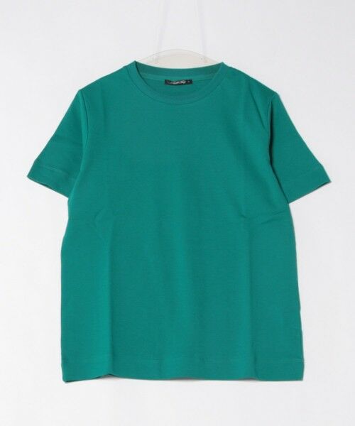 MEN'S BIGI / メンズビギ Tシャツ | シルケットスムースクルーネックT（グリーン）