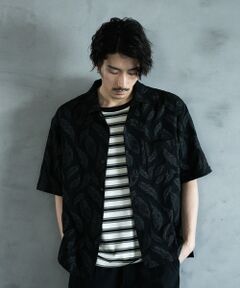 MEN'S BIGI / メンズビギ シャツ・ブラウス | フェザージャガードジャージオープンカラーシャツ