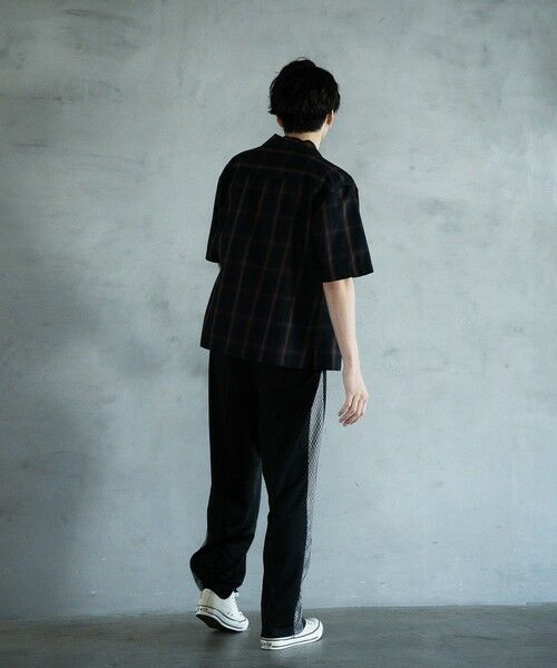 MEN'S BIGI / メンズビギ シャツ・ブラウス | オープンカラーオンブレーチェックシャツ | 詳細11