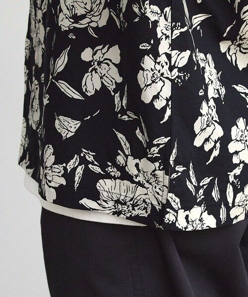 MEN'S BIGI / メンズビギ シャツ・ブラウス | フラワー柄プリントブロードオープンカラー半袖シャツ | 詳細18