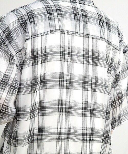 MEN'S BIGI / メンズビギ シャツ・ブラウス | チェックシアールーズ半袖シャツ | 詳細9