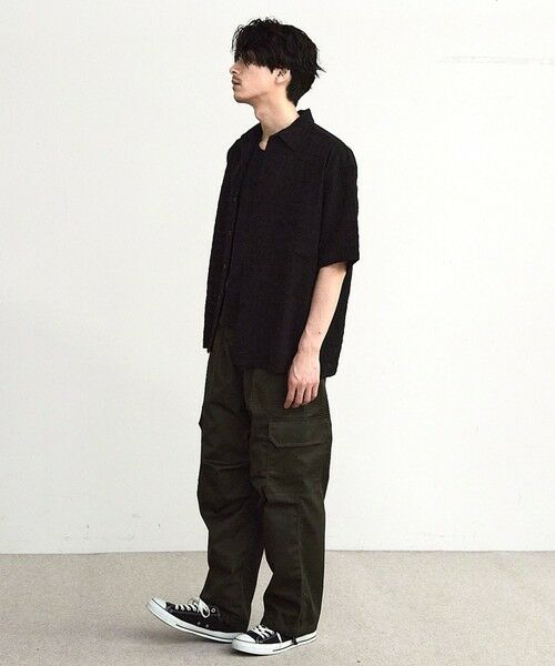 MEN'S BIGI / メンズビギ シャツ・ブラウス | ドビーチェックシアールーズ半袖シャツ | 詳細27