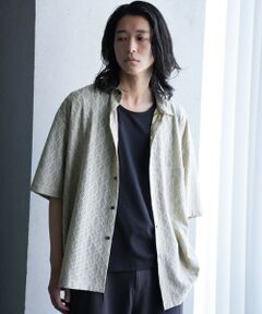 MEN'S BIGI / メンズビギ シャツ・ブラウス | レースシアールーズ半袖シャツ
