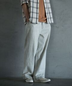 MEN'S BIGI / メンズビギ その他パンツ | 8.5ozデニムツータックワイドスラックス