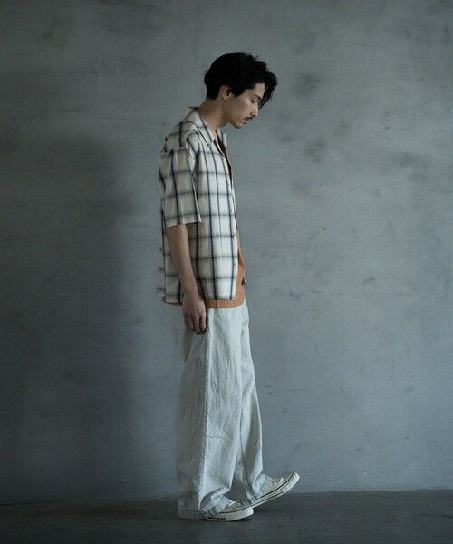 MEN'S BIGI / メンズビギ その他パンツ | 8.5ozデニムツータックワイドスラックス | 詳細3