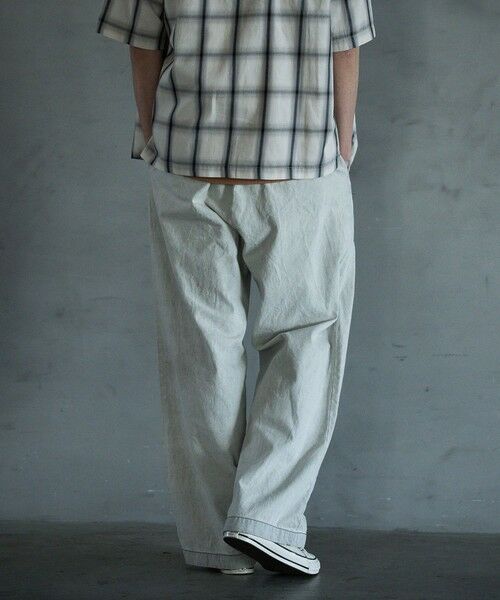 MEN'S BIGI / メンズビギ その他パンツ | 8.5ozデニムツータックワイドスラックス | 詳細7