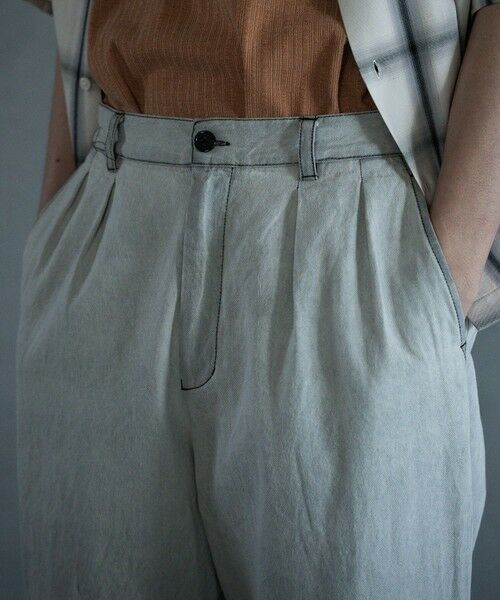 MEN'S BIGI / メンズビギ その他パンツ | 8.5ozデニムツータックワイドスラックス | 詳細8