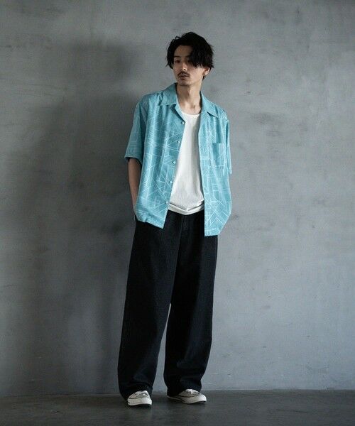 MEN'S BIGI / メンズビギ その他パンツ | 8.5ozデニムツータックワイドスラックス | 詳細10