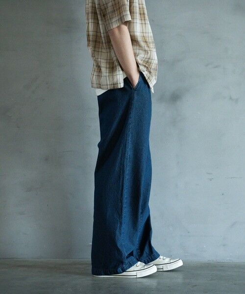 MEN'S BIGI / メンズビギ その他パンツ | 8.5ozデニムツータックワイドスラックス | 詳細24