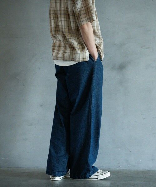 MEN'S BIGI / メンズビギ その他パンツ | 8.5ozデニムツータックワイドスラックス | 詳細25
