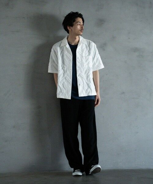 MEN'S BIGI / メンズビギ その他パンツ | リネン混ツータックワイドスラックス | 詳細16