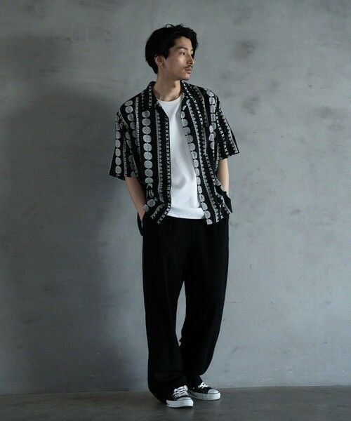 MEN'S BIGI / メンズビギ その他パンツ | リネン混ツータックワイドスラックス | 詳細26