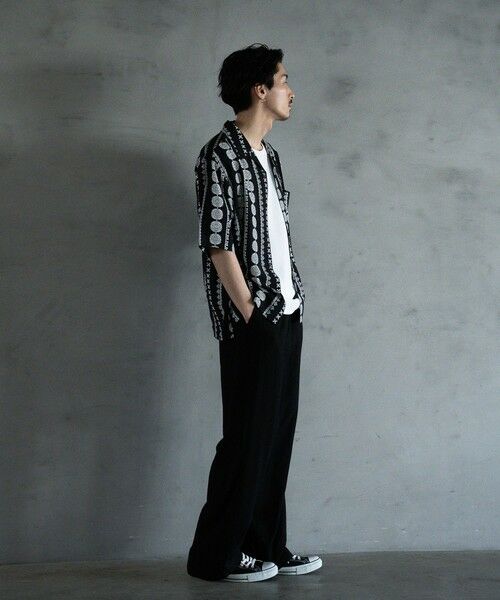 MEN'S BIGI / メンズビギ その他パンツ | リネン混ツータックワイドスラックス | 詳細27