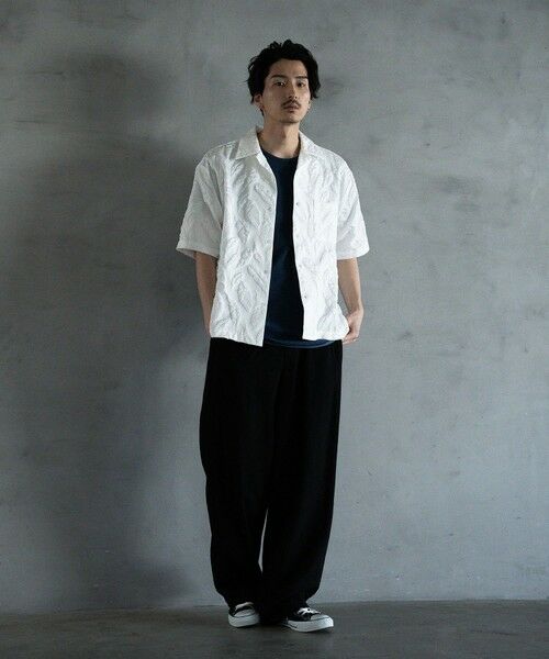 MEN'S BIGI / メンズビギ その他パンツ | リネン混ツータックワイドスラックス | 詳細17