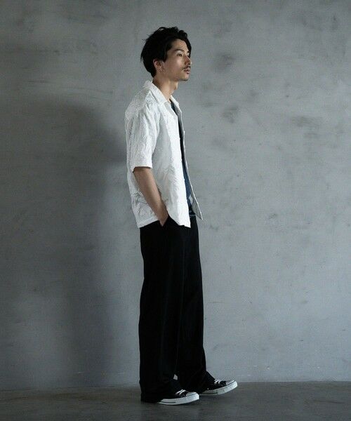 MEN'S BIGI / メンズビギ その他パンツ | リネン混ツータックワイドスラックス | 詳細19