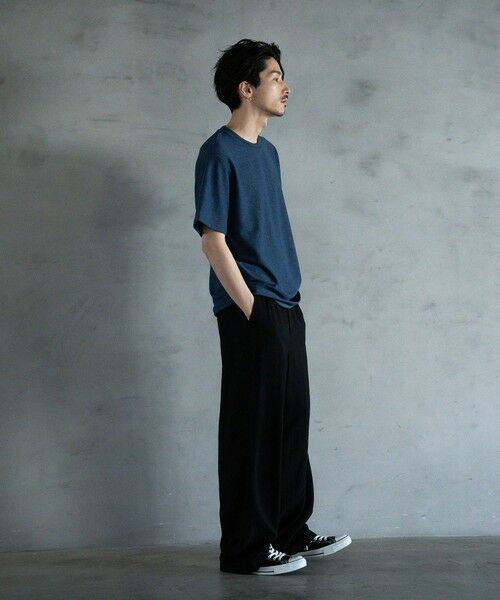 MEN'S BIGI / メンズビギ その他パンツ | リネン混ツータックワイドスラックス | 詳細23