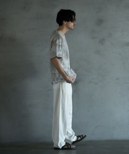 MEN'S BIGI / メンズビギ その他パンツ | リネン混ワンタックワイドテーパードパンツ | 詳細15