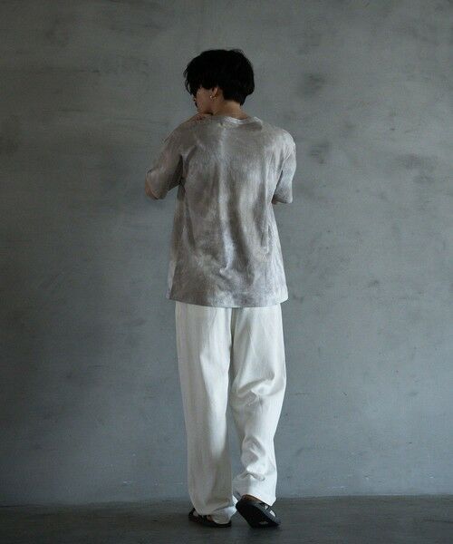 MEN'S BIGI / メンズビギ その他パンツ | リネン混ワンタックワイドテーパードパンツ | 詳細16