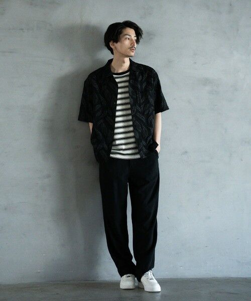 MEN'S BIGI / メンズビギ その他パンツ | リネン混ワンタックワイドテーパードパンツ | 詳細17