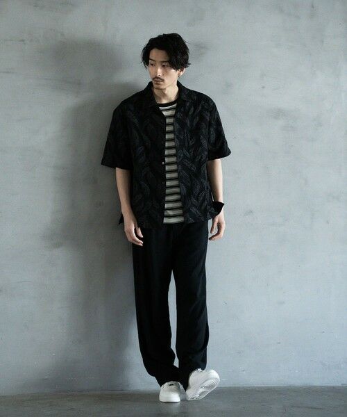 MEN'S BIGI / メンズビギ その他パンツ | リネン混ワンタックワイドテーパードパンツ | 詳細18