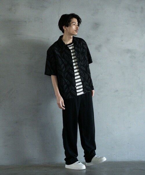 MEN'S BIGI / メンズビギ その他パンツ | リネン混ワンタックワイドテーパードパンツ | 詳細20