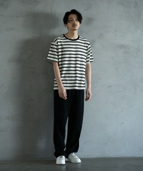 MEN'S BIGI / メンズビギ その他パンツ | リネン混ワンタックワイドテーパードパンツ | 詳細23