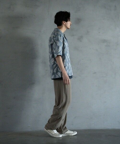 MEN'S BIGI / メンズビギ その他パンツ | リネン混ワンタックワイドテーパードパンツ | 詳細28