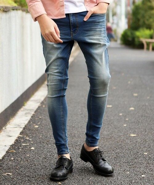 MEN'S BIGI / メンズビギ デニムパンツ | サルエルスーパースキニーデニム | 詳細6